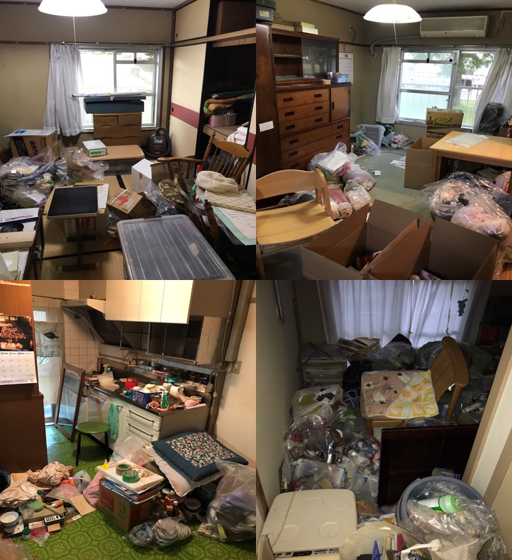 岩倉市で2LDKの遺品整理は集合住宅まるごと片付け
