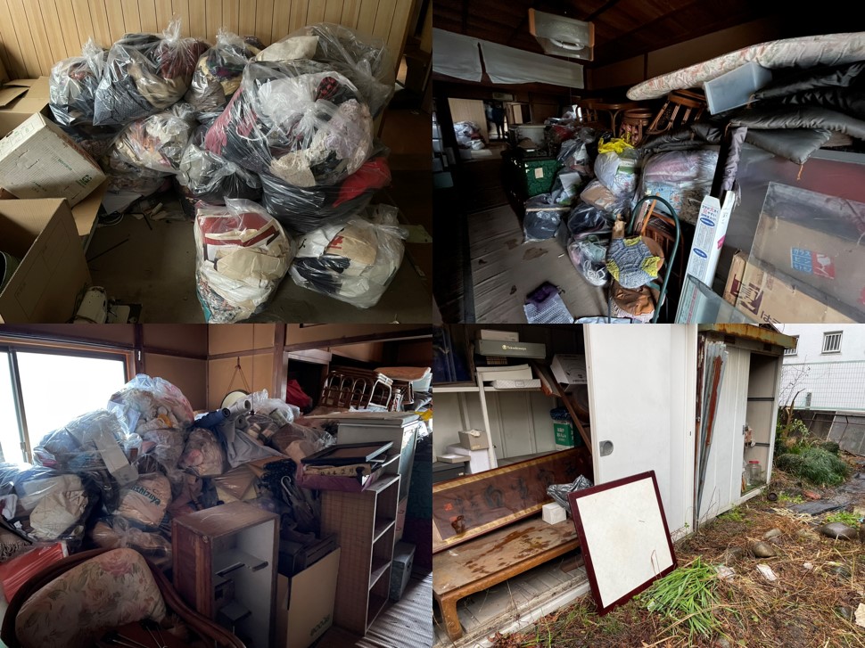 O様の遺品整理前画像