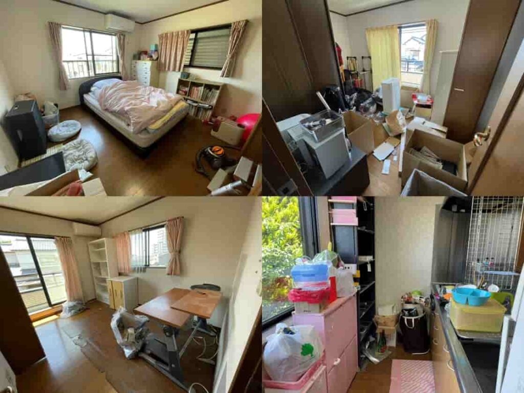 清須市の遺品整理で空き家一軒家まるごと片付け