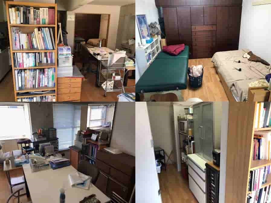 大府市のマンションでの2DKの家財一式撤去と洗濯機・食器棚の遺品整理