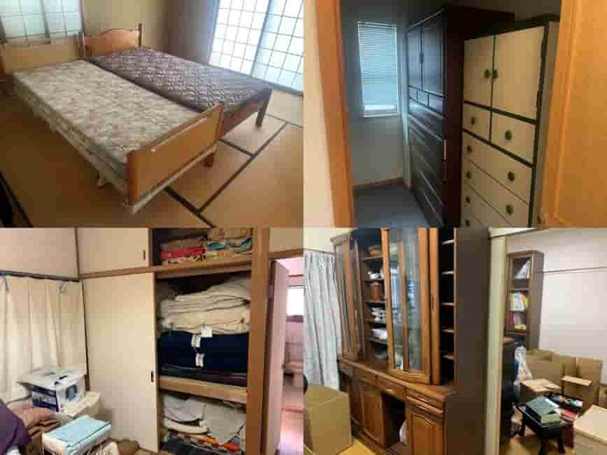 大治町の生前整理・遺品整理|施設入所に伴う実家2LDKの家財整理と運搬