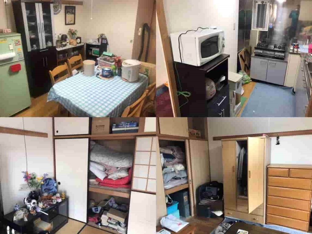 扶桑町の遺品整理と施設入所に伴う生前整理｜2DKの家財整理と施設への引越し対応