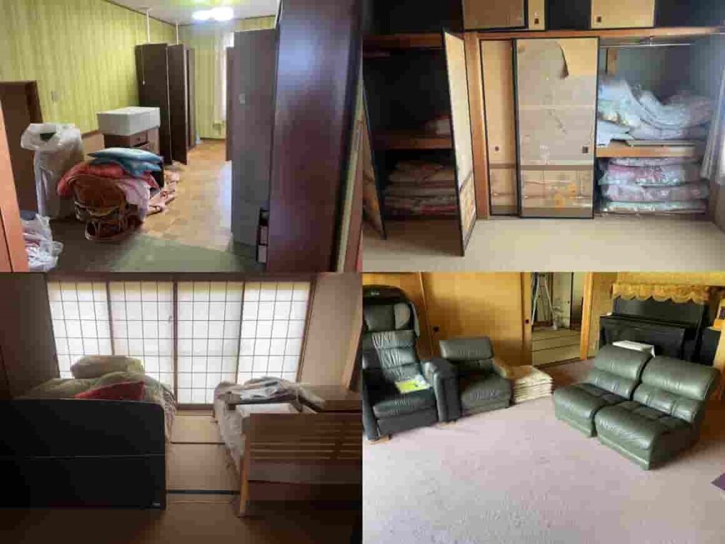 I様の遺品整理前画像