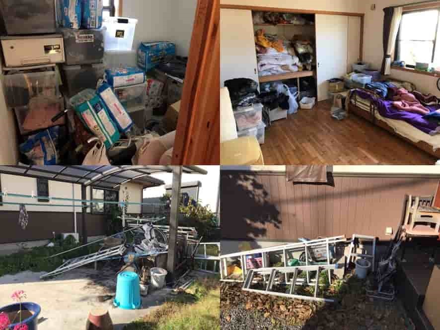 岐阜県可児市のお婆様が住まわれていた戸建ての遺品整理