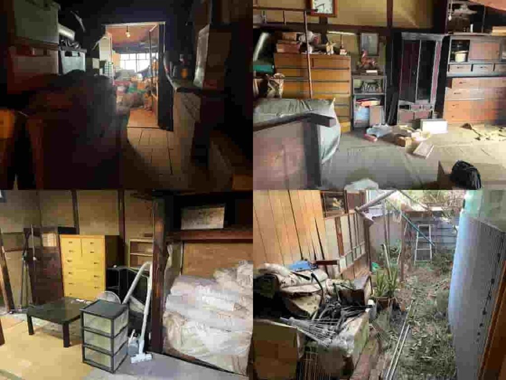 碧南市の戸建て5LDK＋納屋・庭の遺品整理・不用品買取