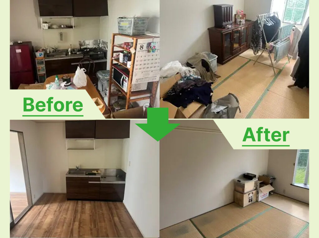 【名古屋市港区　M様】3LDK賃貸の遺品整理・買取