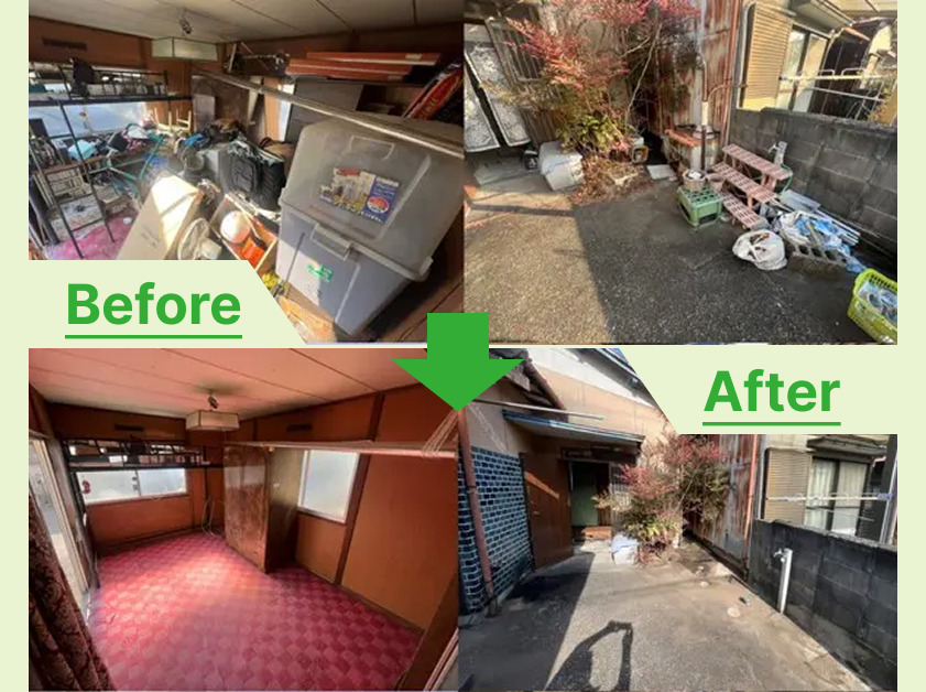 弥富市で生前整理と離れ家・外周廃材の一括処分