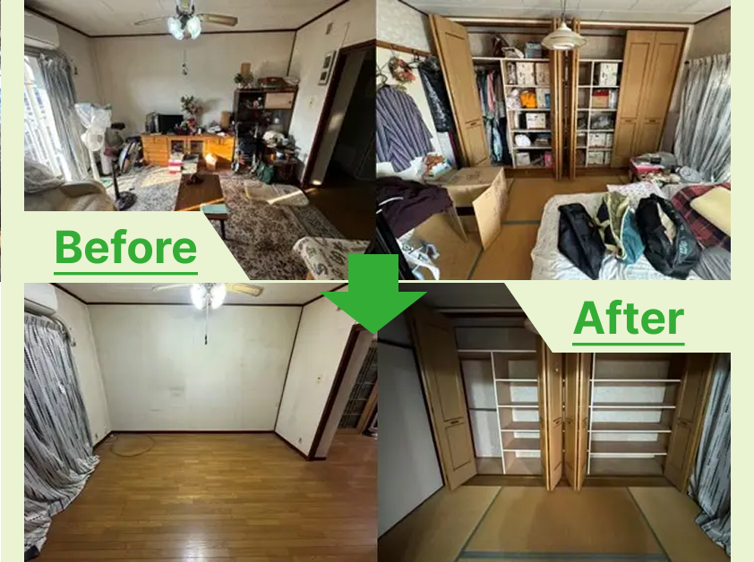 尾張旭市で不動産売却前の遺品整理とマンションまるごと片付け