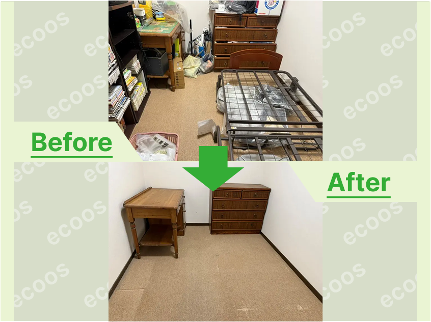 碧南市の子供部屋片付けでマンション一室の不用品処分