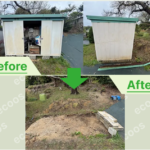 名古屋市西区で老朽化した物置の解体撤去と廃品回収