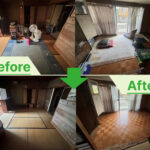 犬山市の実家じまいで解体前の平屋一軒家の残置物撤去